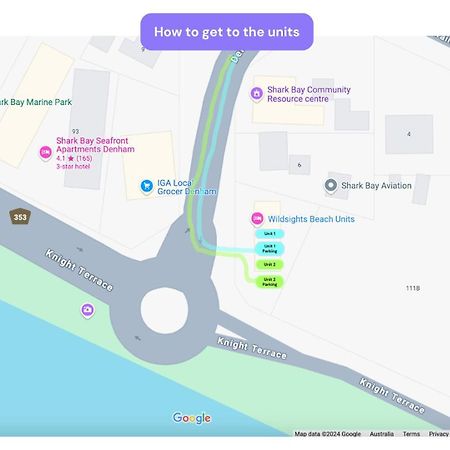 דנהאם Wildsights Beach Units מראה חיצוני תמונה